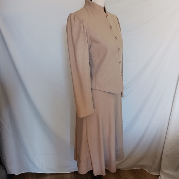 Women's 1940's?  3 piece VINTAGE Panther Skirt Suit - Picture 7 of 16